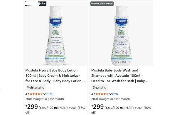 Mustela Hydra Baby Moisturizer Lotion (face Body) 299 Baby Body Wash Shampo