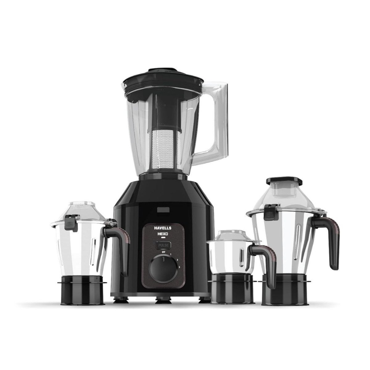 995havells Hexo Plus 1100 Watts 4 Jar Mixer Grinder