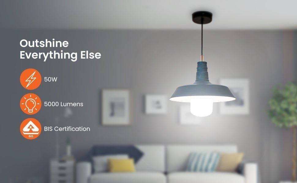 Orient Electric 50w Led Bulb (pack Of 2) 622