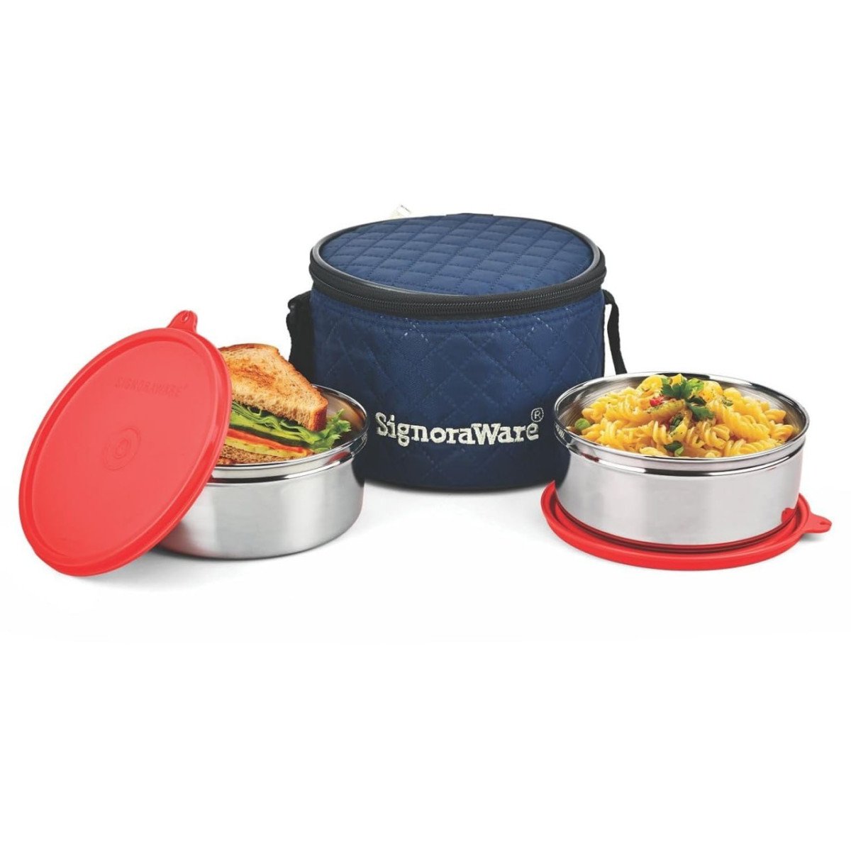 Signoraware Big Meal Stainless Steel Container Set 298