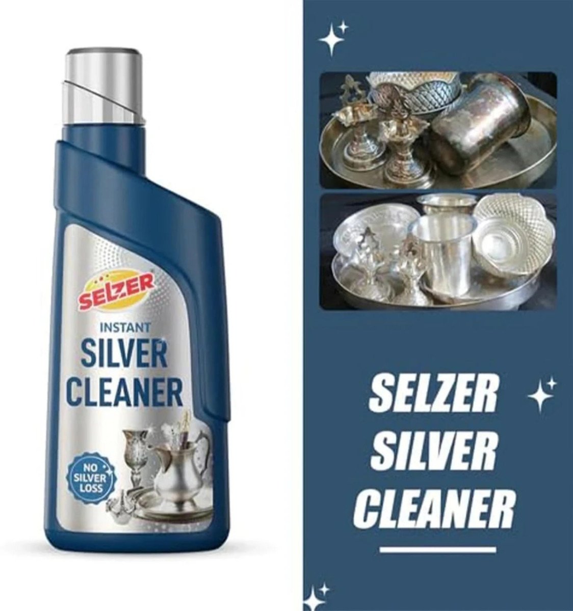Flipkart 90 - Selzer Jewellery Cleaning Liquid 250ml At Rs 79