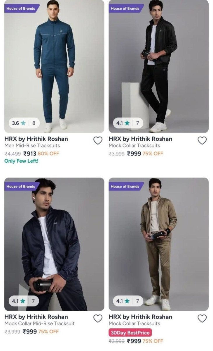 80 Hrx Tracksuit