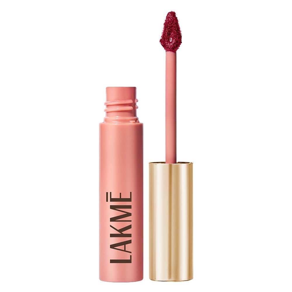 Lakm Double Duty Lip Cheek Mousse Matte Lipstick Soft Blush Lightweight Lon