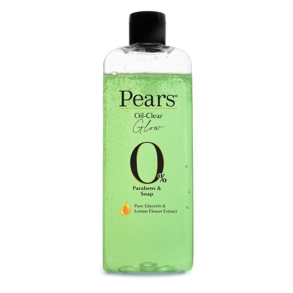 Pears 98 Pure Glycerin Oil-clear Glow Body Wash With Lemon Flower Extract A