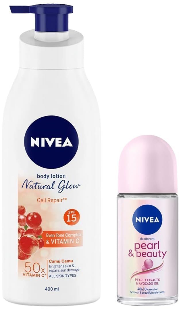 Nivea Body Lotion Extra Whitening Cell Repair Spf 15 For All Skin Types 400