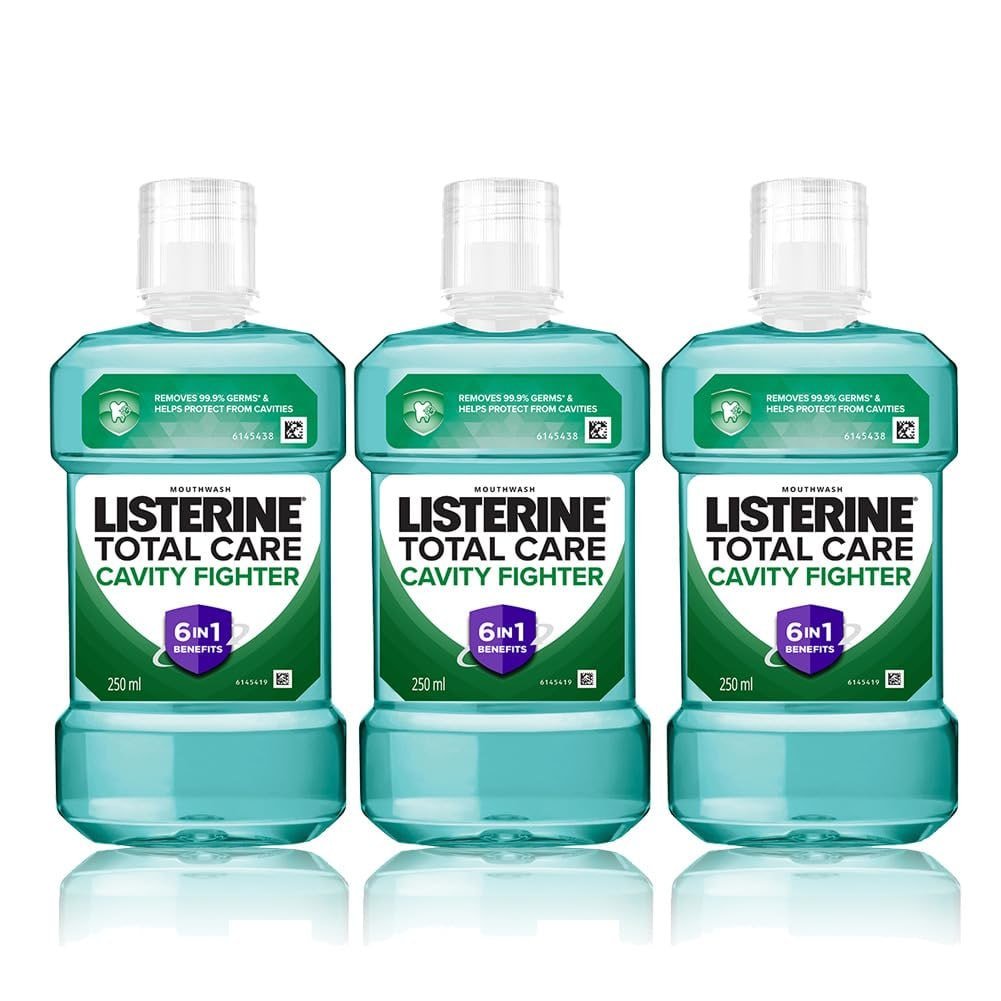 Dabur Vatika Ayurvedic Shampoo - 1 Llisterine Cavity Fighter Mouthwash Liqu