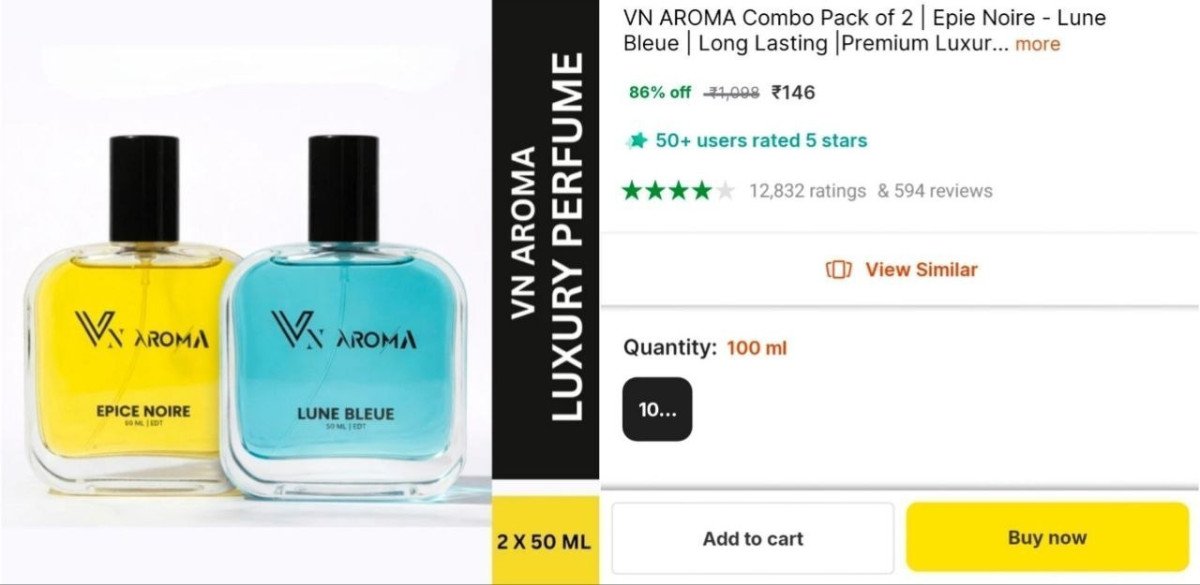 Pack Of 2 Perfume At 146