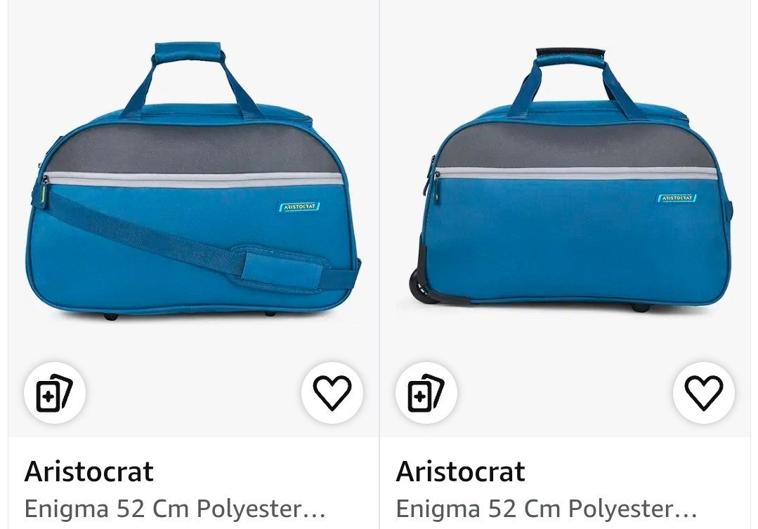 Amazon Aristocrat Duffle Bag Starts Rs 449