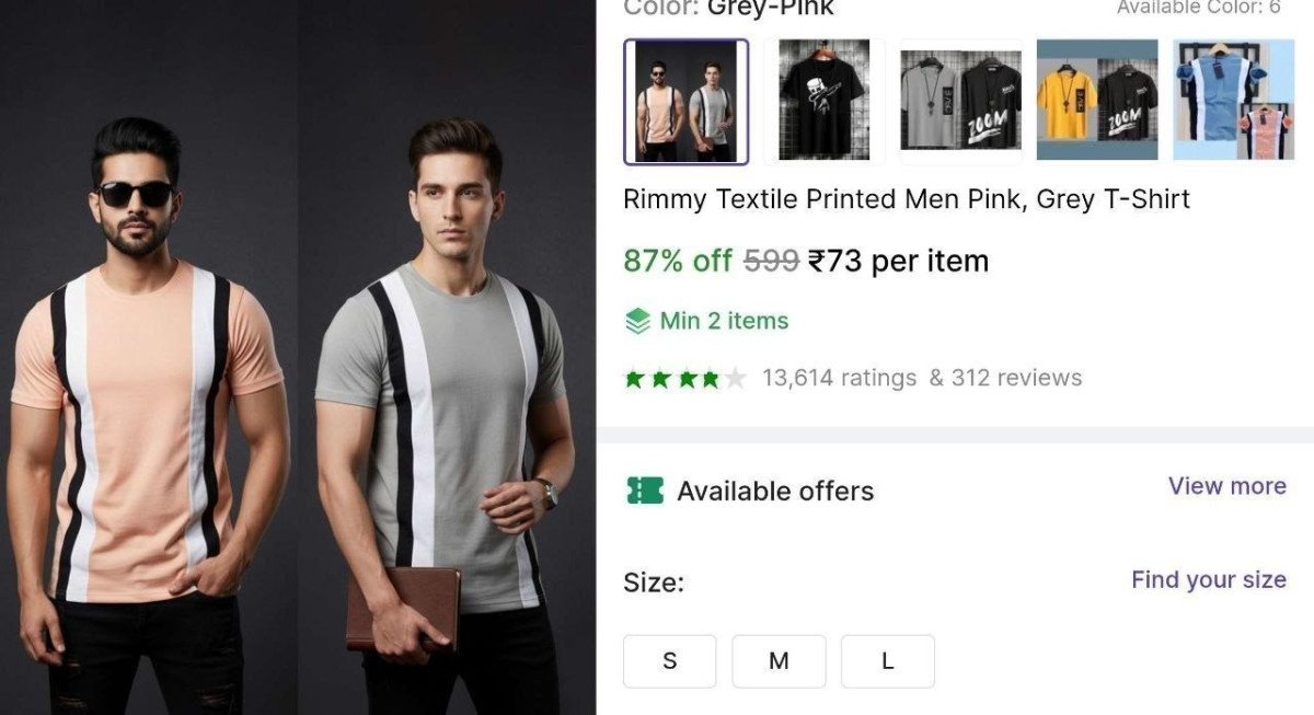 Men S Printed T-shirt 73