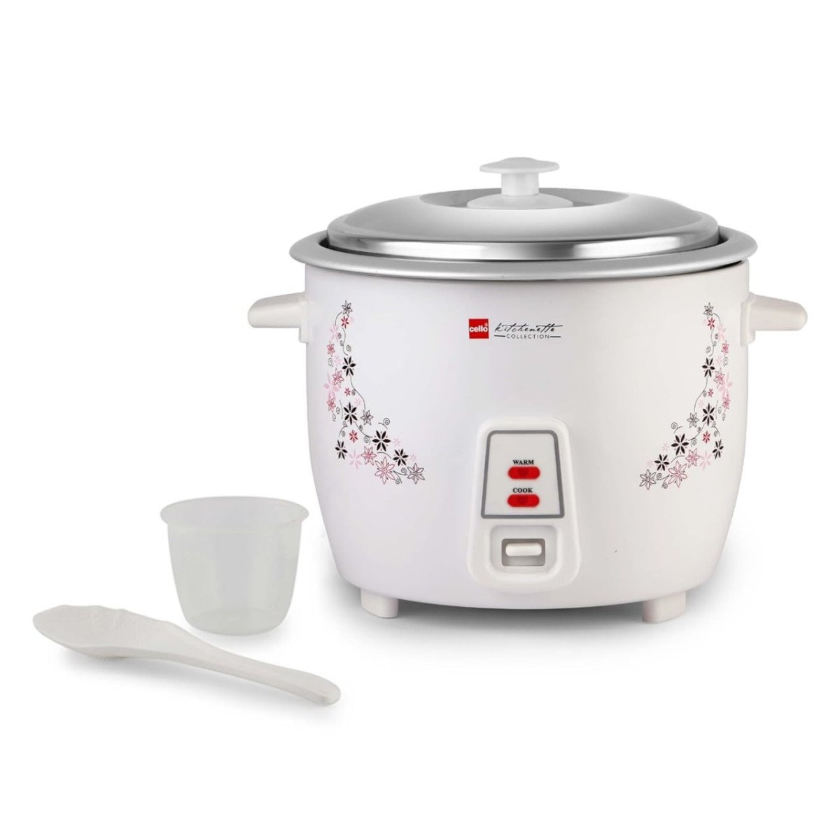 Cello Iris Electric Rice Cooker With Single Pot 1 5l White 2 449 250 Coupon