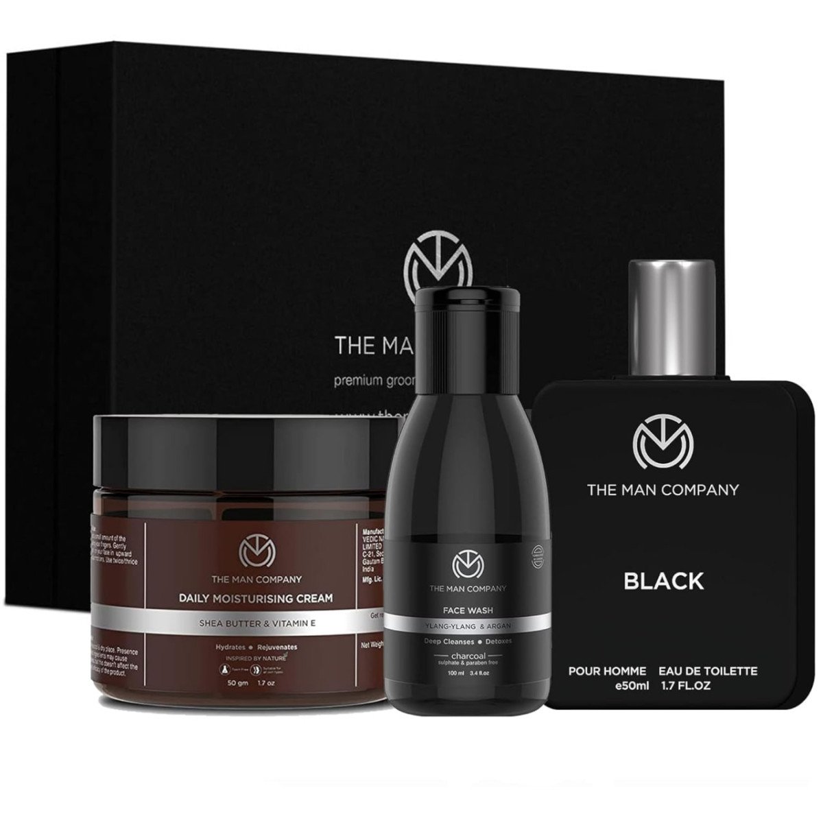 The Man Company Groom And Style Kit With De Tan Face Care Kit Perfume For M