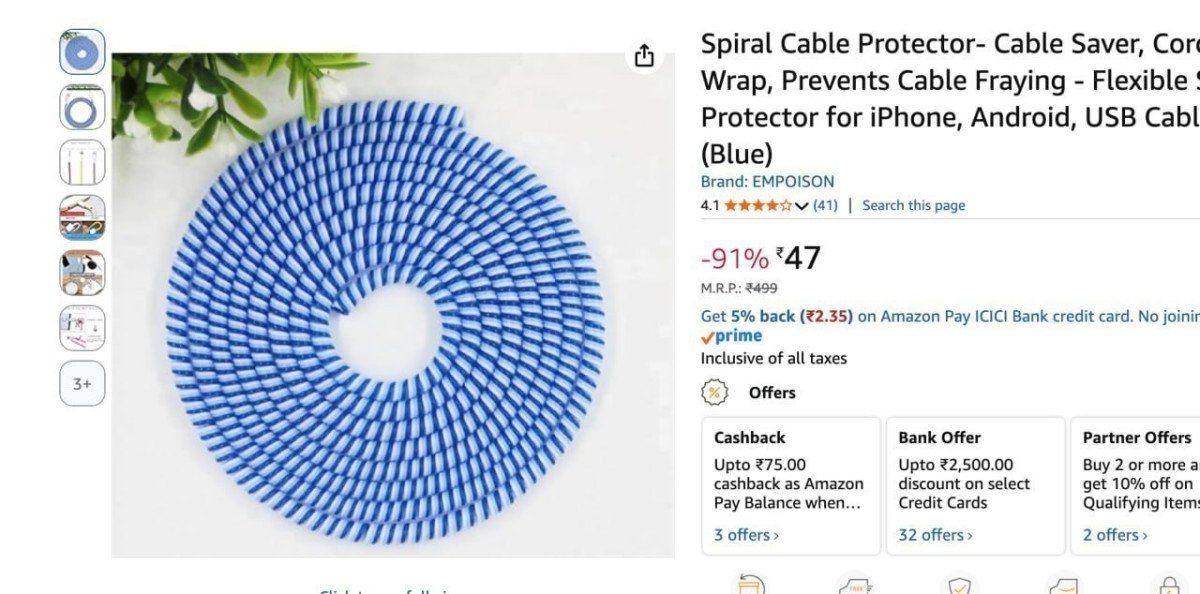 Spiral Cable Protector 47
