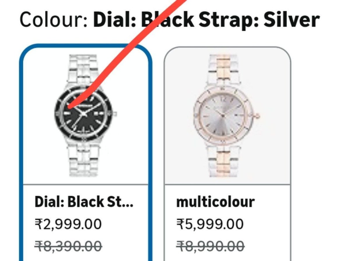 Grabgiordano Analogue Women S Watch At 2999 -other Colour Costs More
