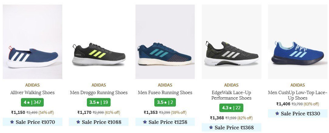 Ajio 86 Premium Brand Shoes Mens Shoes Adidas