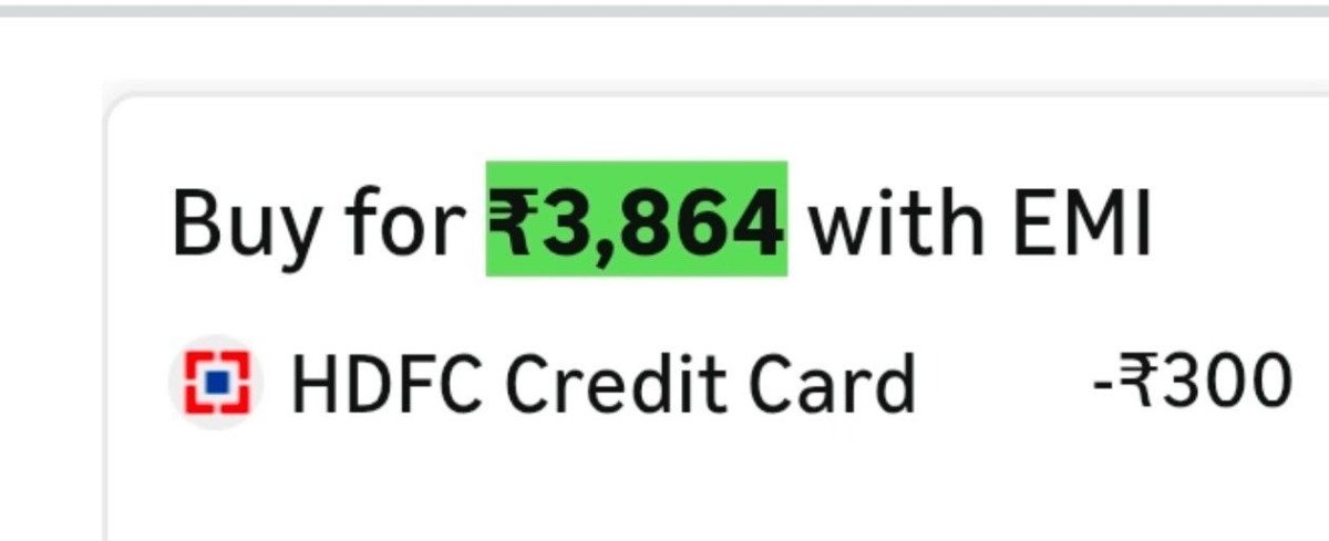 Grab3864 -300 - With Hdfc Cc