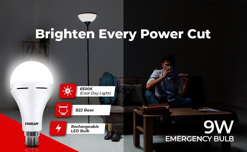 Eveready 9w Emergency Inverter Led Bulb 297pack Of