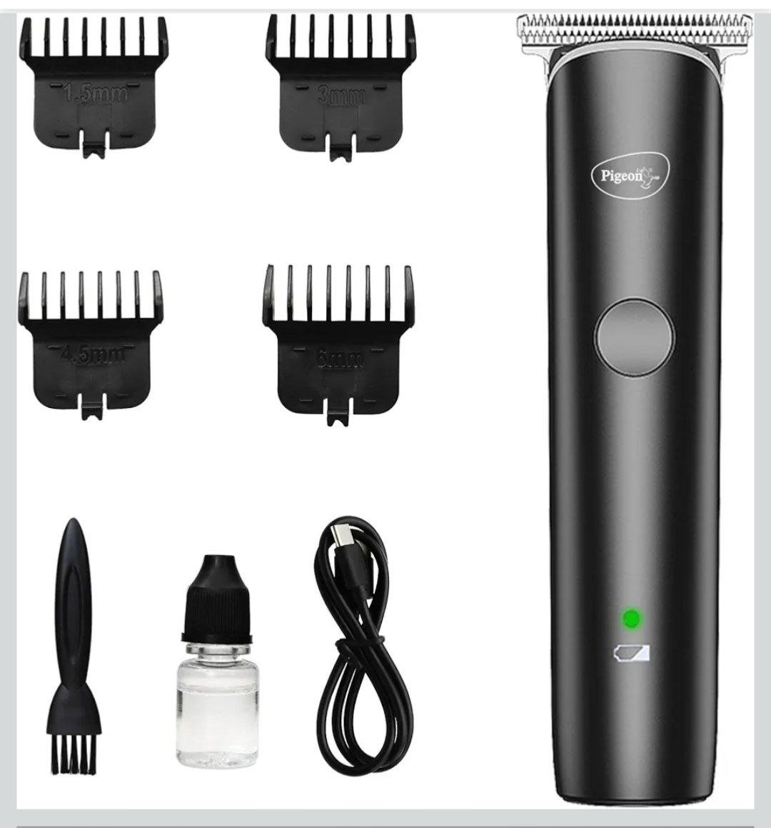 Pigeon Fair Beard Ipx6 Trimmer For Men Stainl