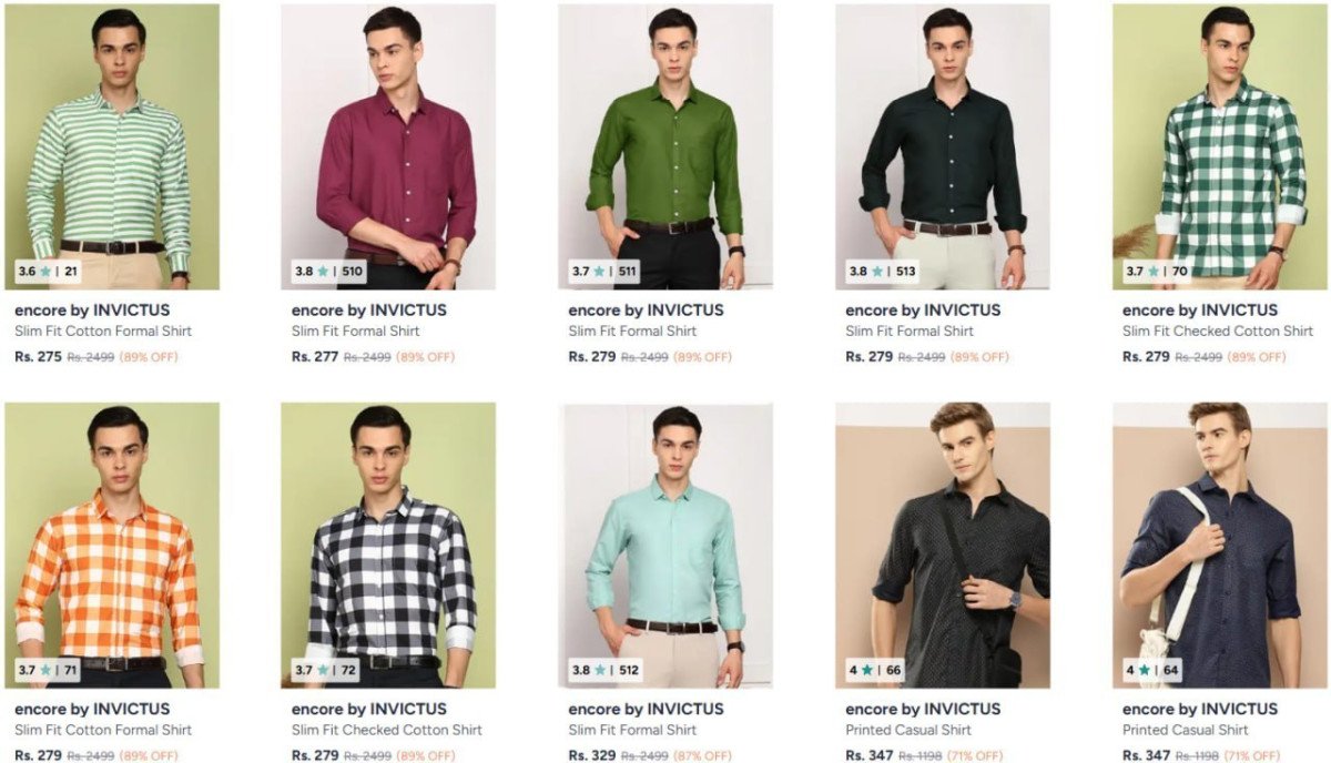 89 On Encore By Invictus Men Clothingshirts Trouse