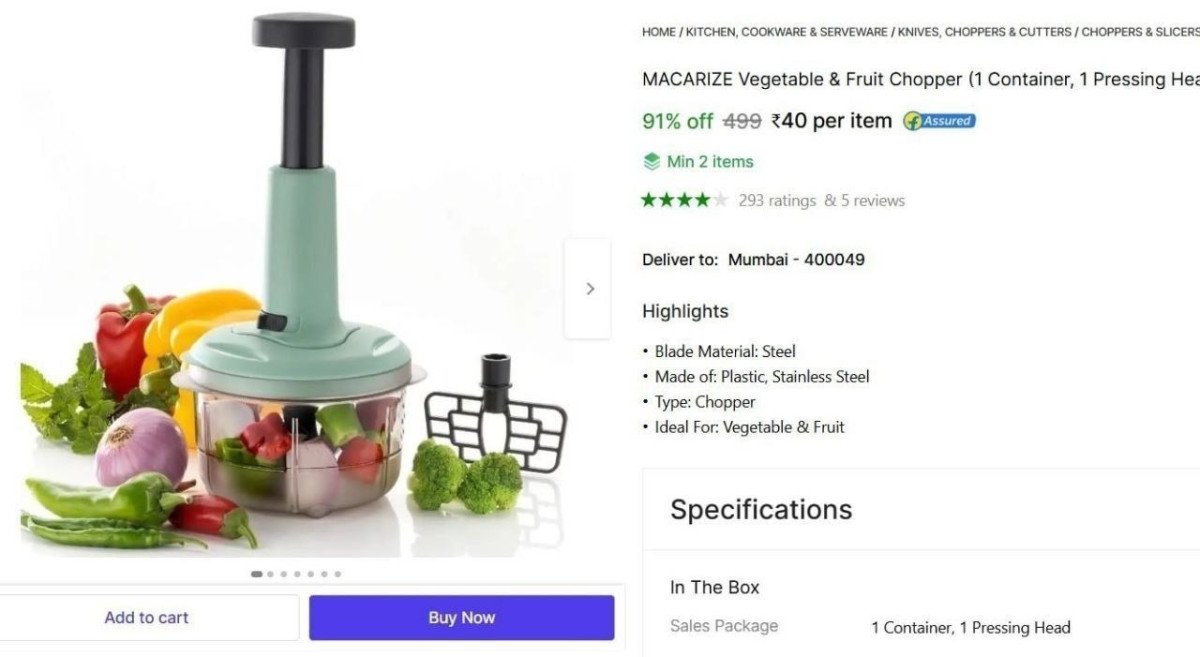 Vegetable Chopper 40