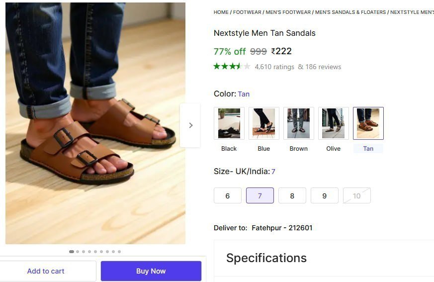 Men Sandal 222multiple Colors
