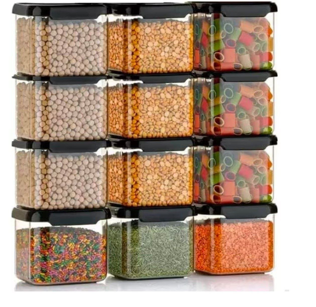 Amazon Kitchen Containers (pack Of 10) At Rs 277