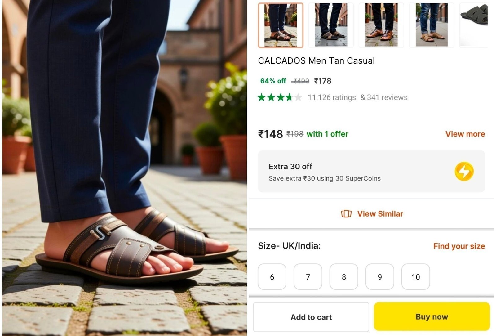 Men S Casual Sandal At 178