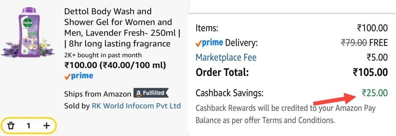 Loot Branded Body Wash Starts For 80 Collect Cashb