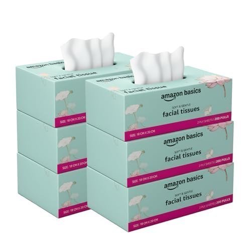 Amazon Brand- Amazon Basics 2-ply Facial Tissue Pa