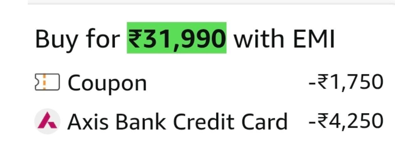 Faaaast 31 9901750 Coupon4250 With Axis Bank Cc
