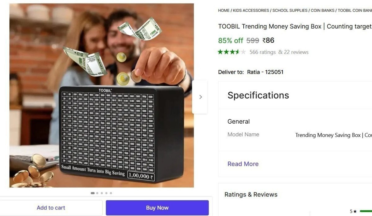Piggy Money Saving Bank 86