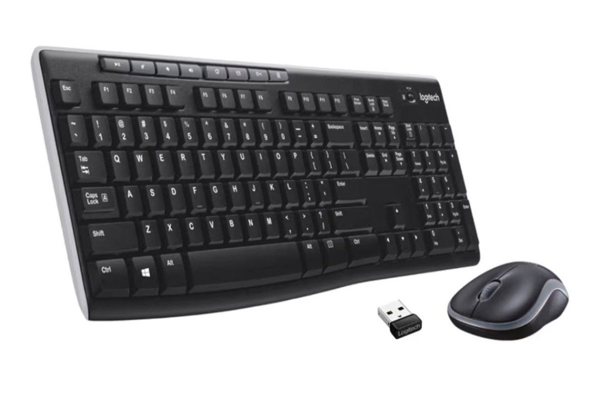 1695logitech Mk270r Wireless Keyboard And Mouse Combo For Windows 2 4 Ghz W