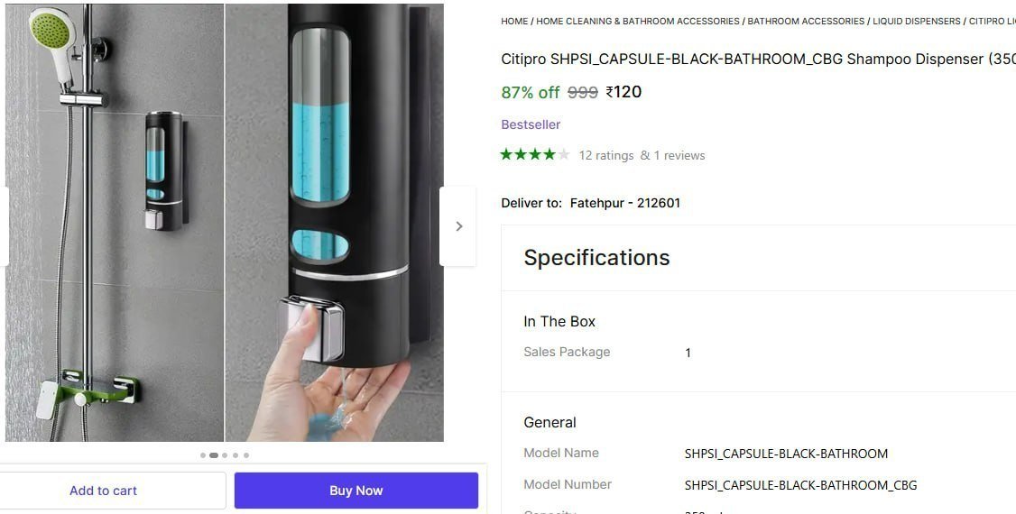 Soap Dispenser 350ml 120