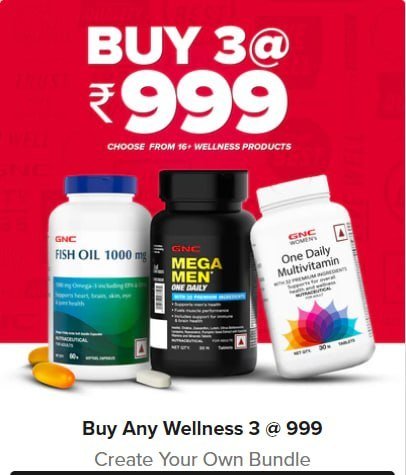 Gnc Wellness Combo Build Better Health With P