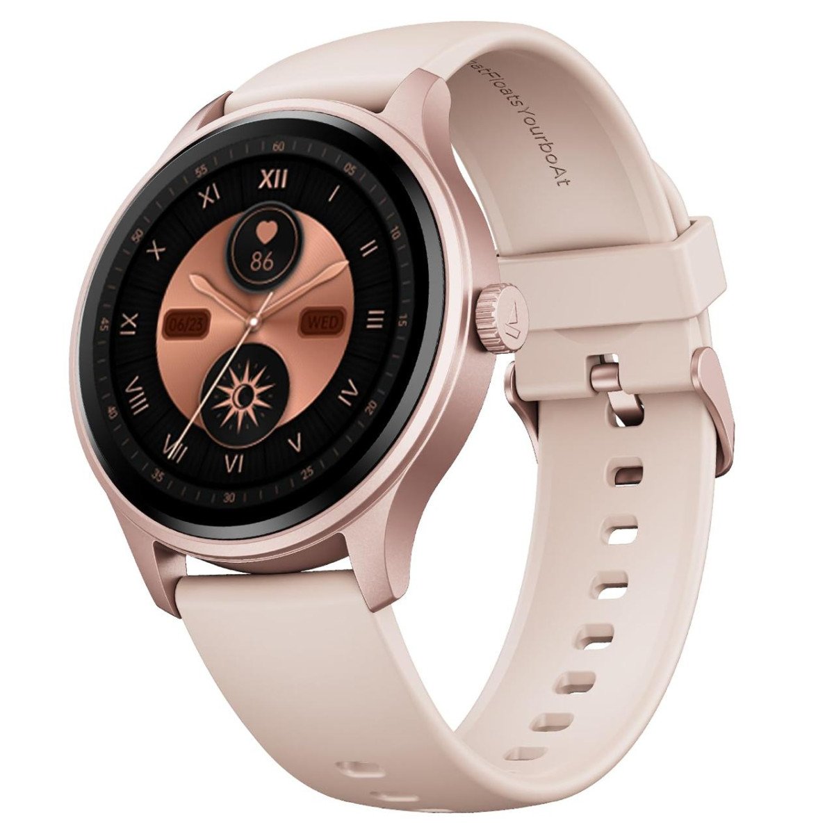 Boat Lunar Discovery Neo 1 39 (3 5 Cm) Round Hd Display Premium Metallic Fi