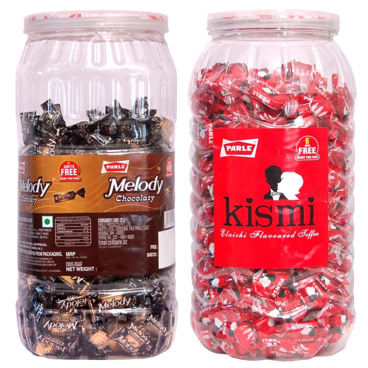 Parle Kismi Elaichi Toffee Melody Chocolaty Combo 