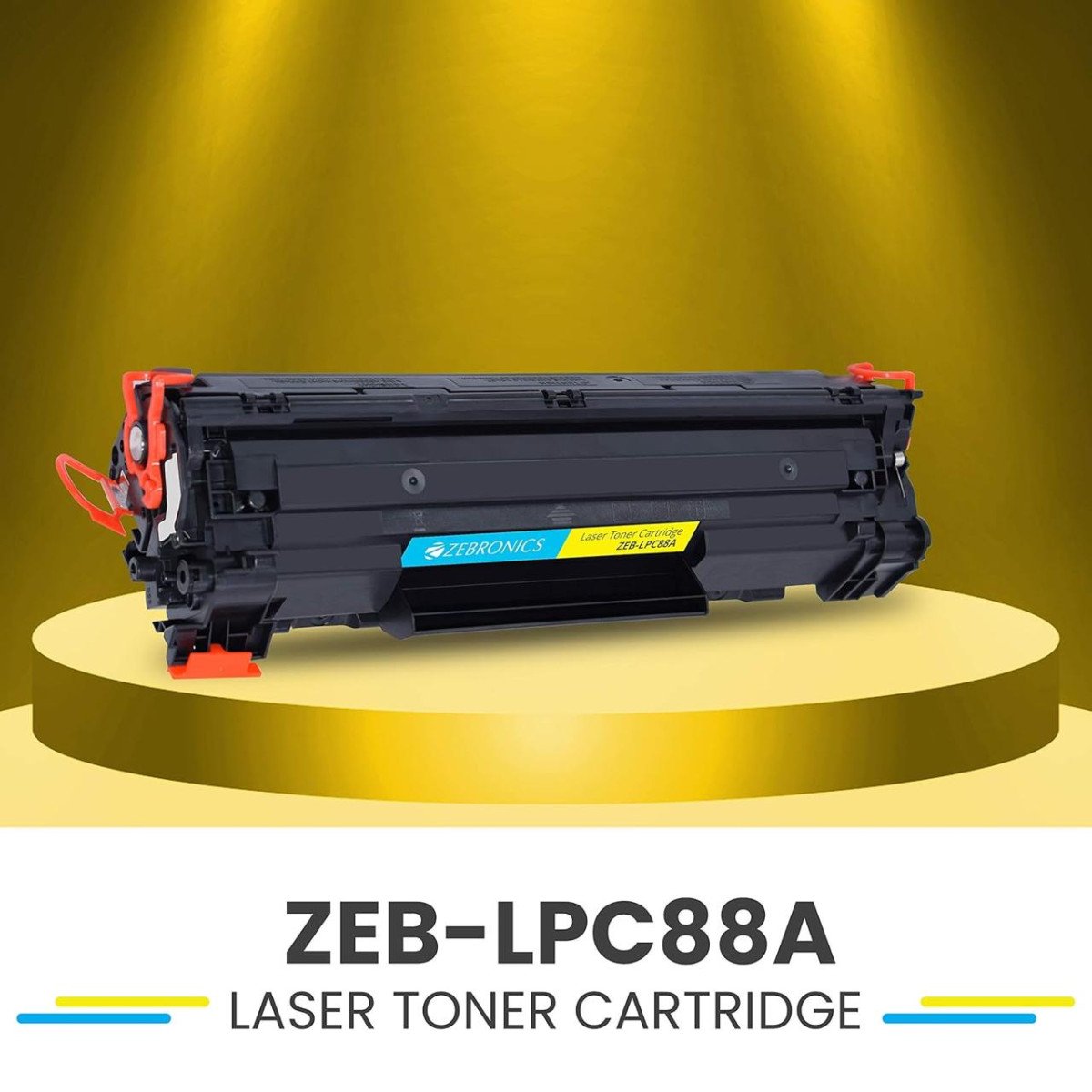 Zebronics Zeb-lpc88a Laser Toner Printer Cartridge For Hp Laser Jet 399