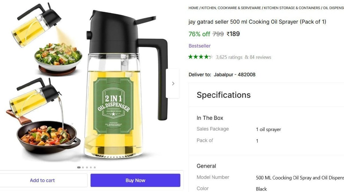 Oil Dispenser Sprayer At 189