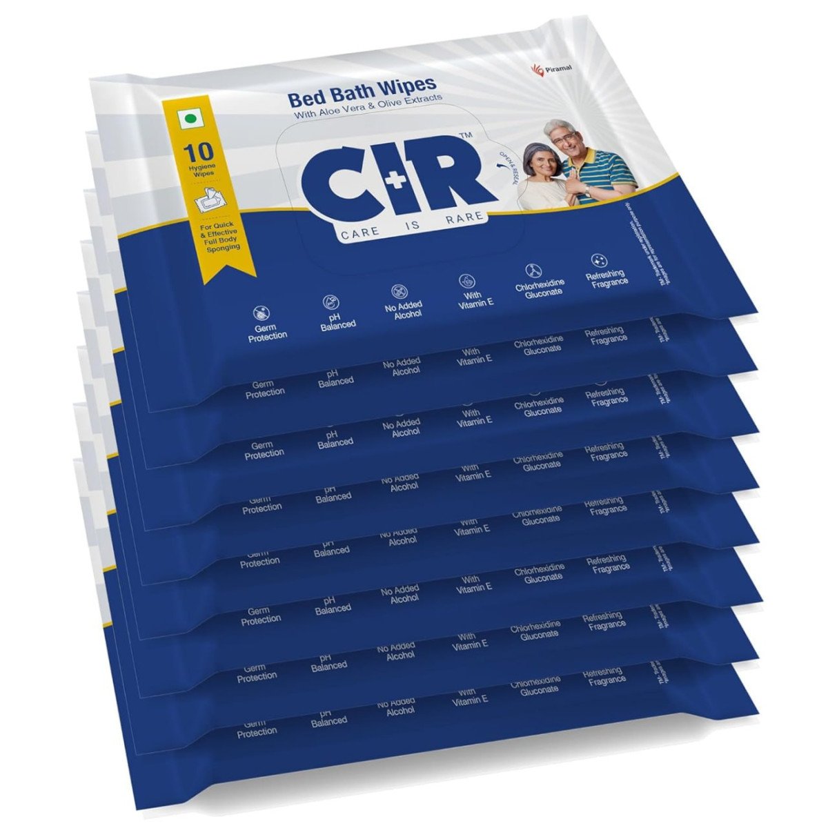 Cir Soft Body Cleansing Wet Bed Bath Wipes Fo