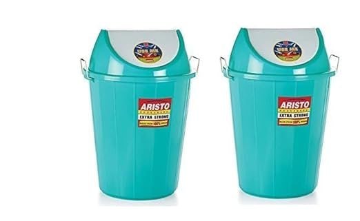 Aristo Swing Lid Garbage Waste Dustbin With M