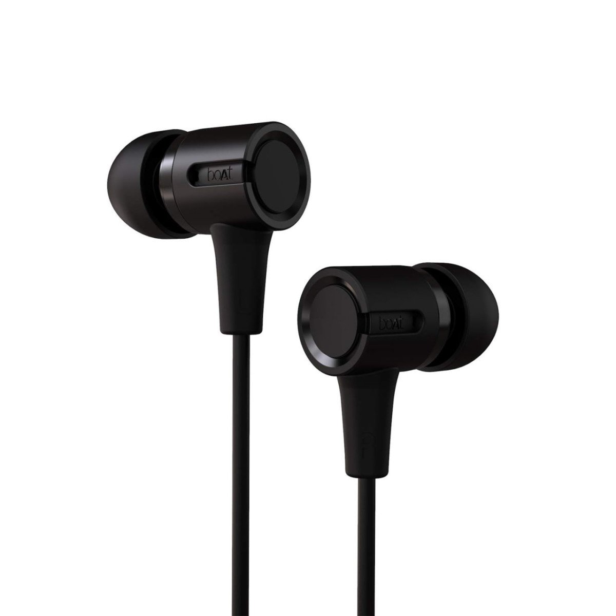 Boat Bassheads 102 In Ear Wired Earphones With Mic(charcoal Black) 299