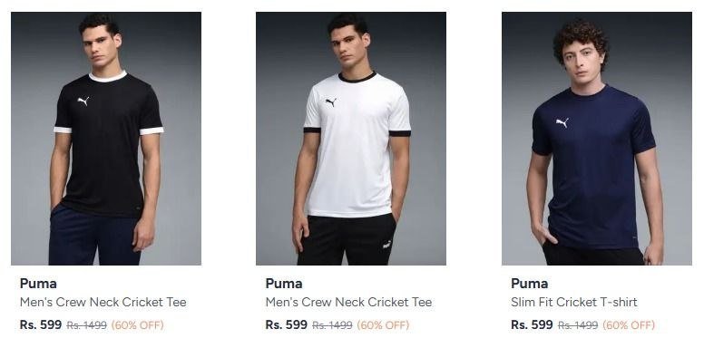 60 On Puma Clothing