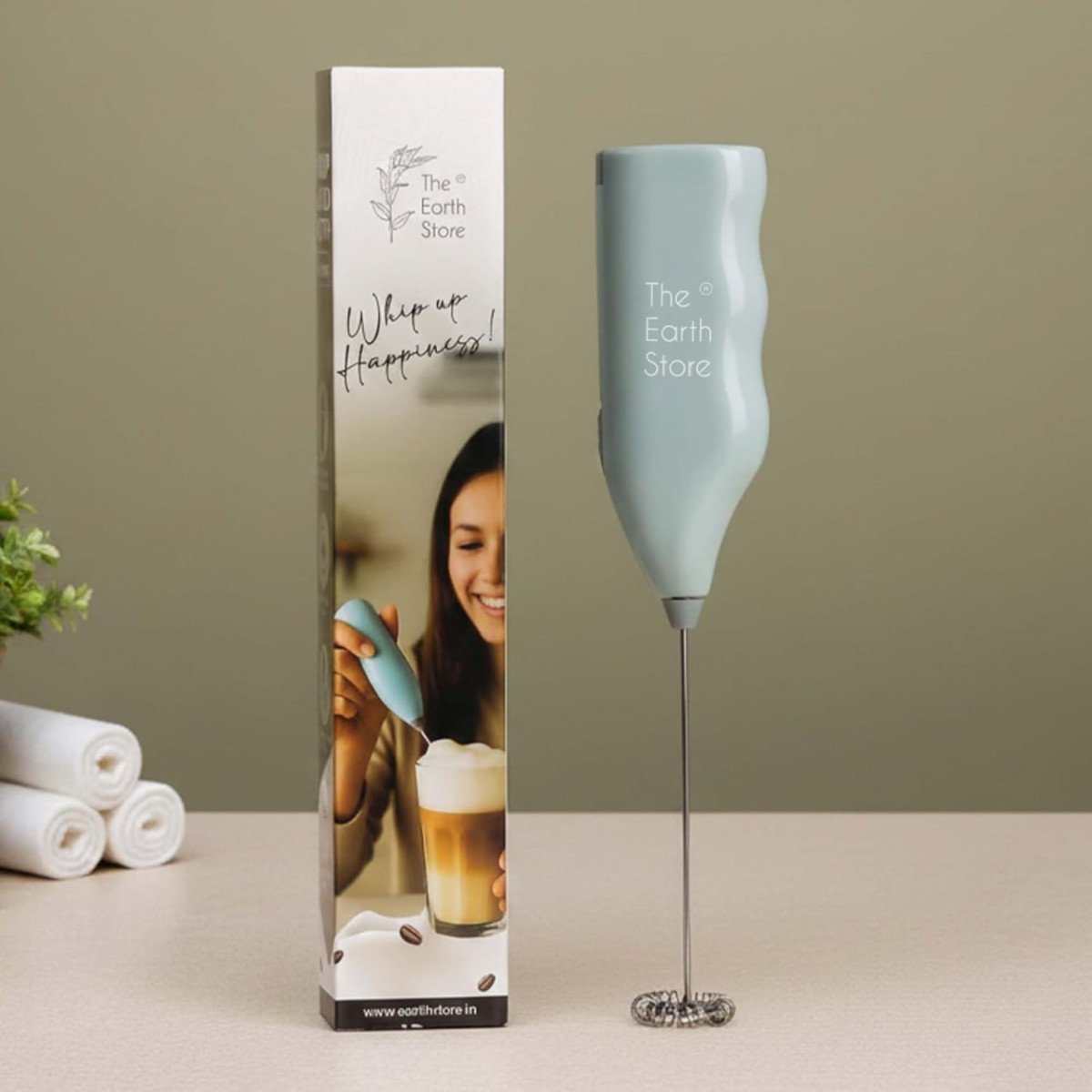 The Earth Store Swifther Handheld Assorted Coffee Frother 175