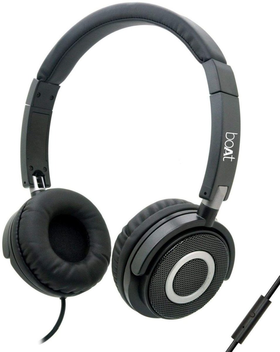 Boat Bassheads 900 On Ear Wired Headphone With Mic 999