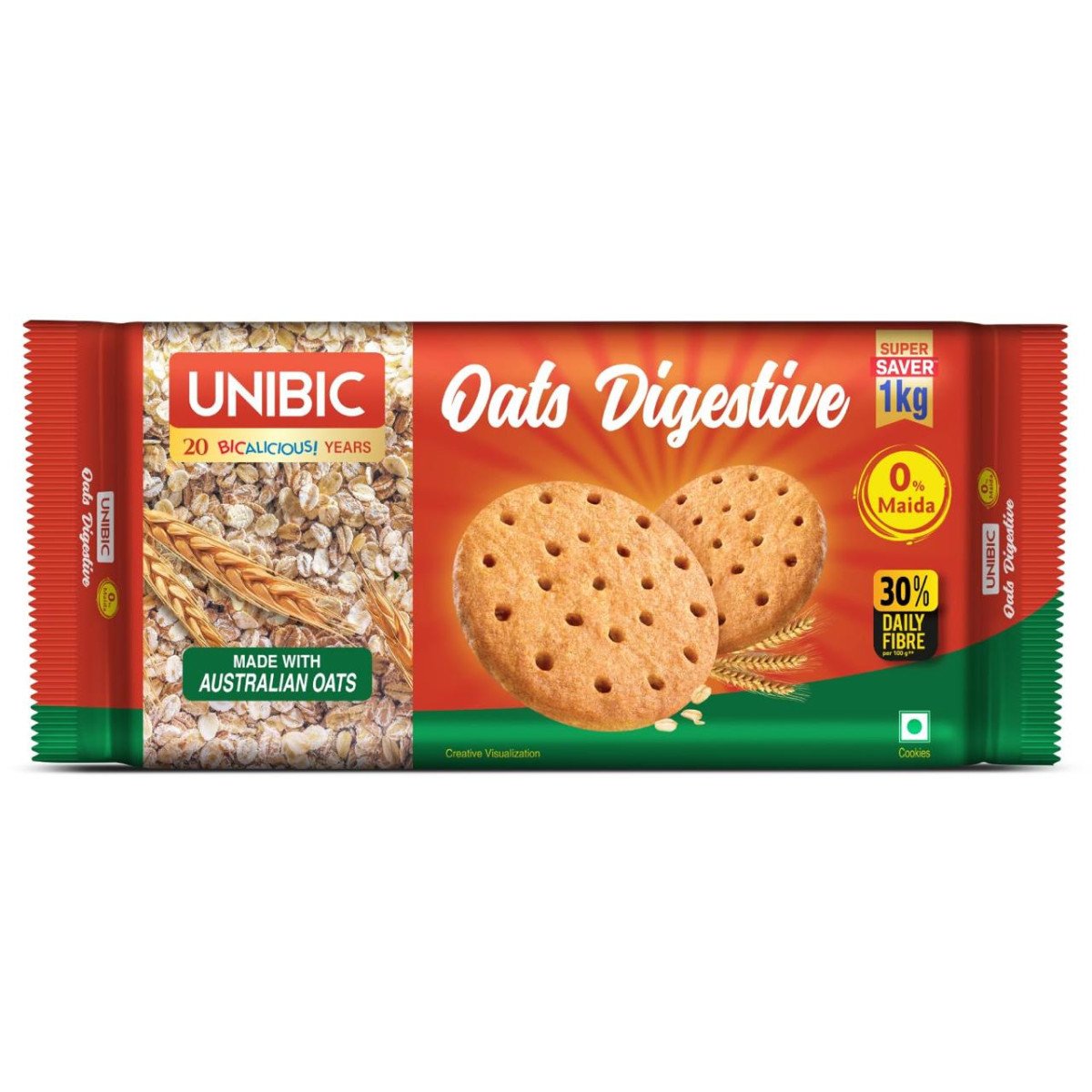 Unibic Oats Digestive 1kg 135