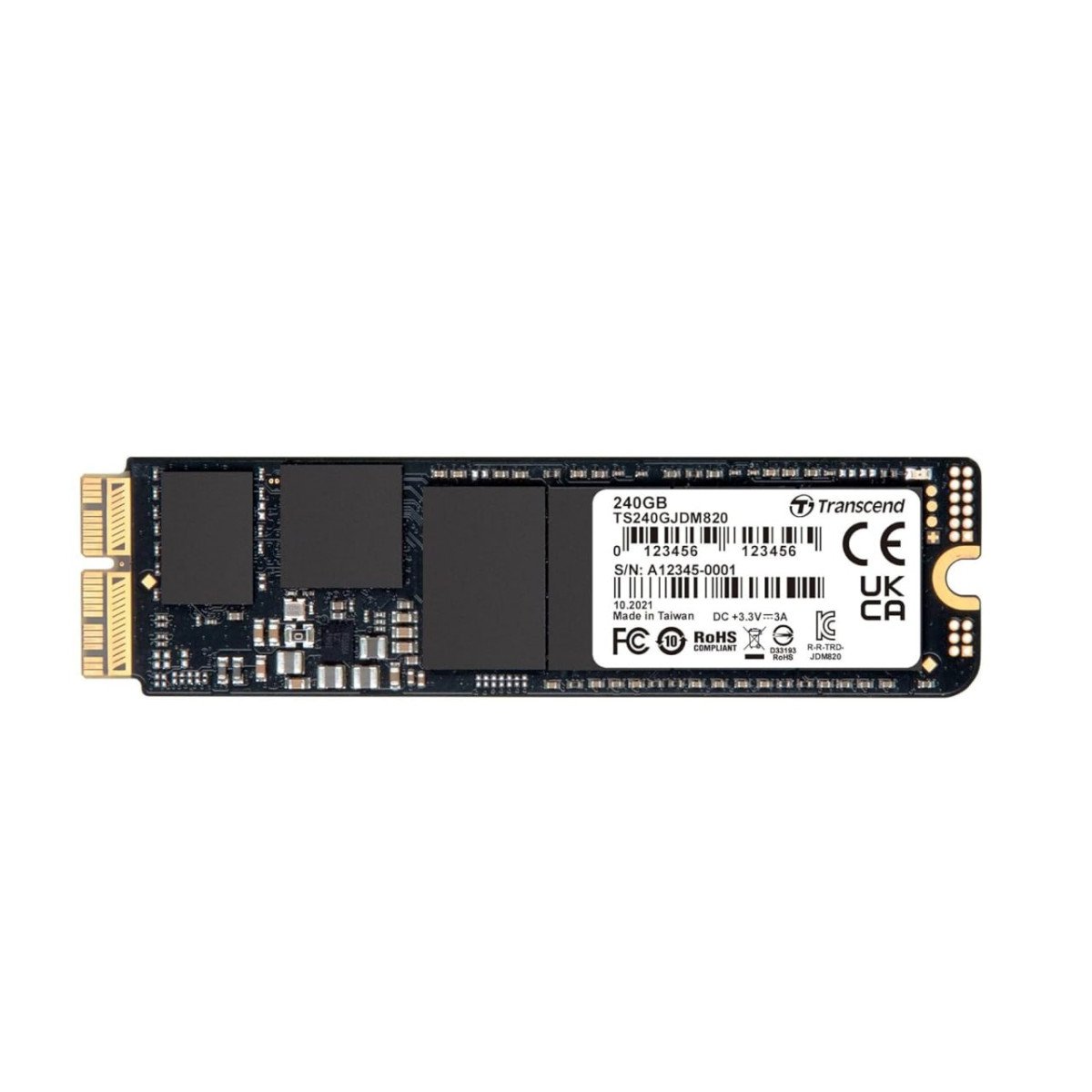 Grab Transcend 240gb Jetdrive 820 Pcie Gen3 X 2 Solid State Drive 4 848