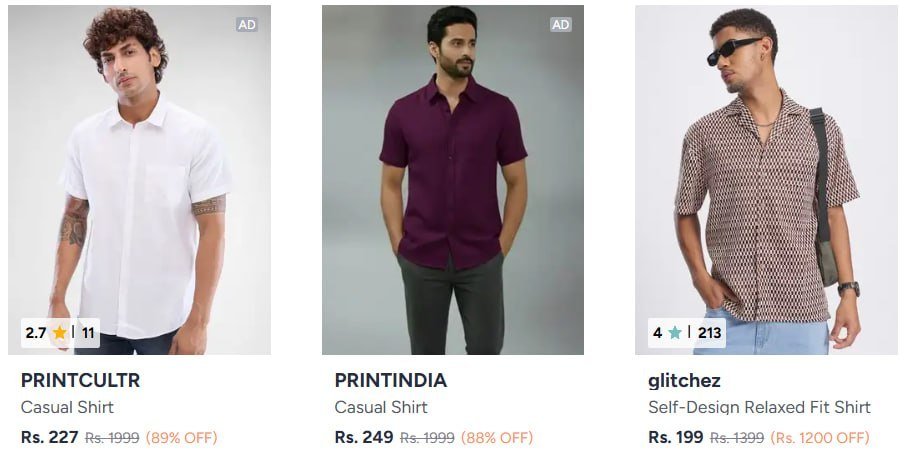 Myntra Shirts At 249 Tops At 199-