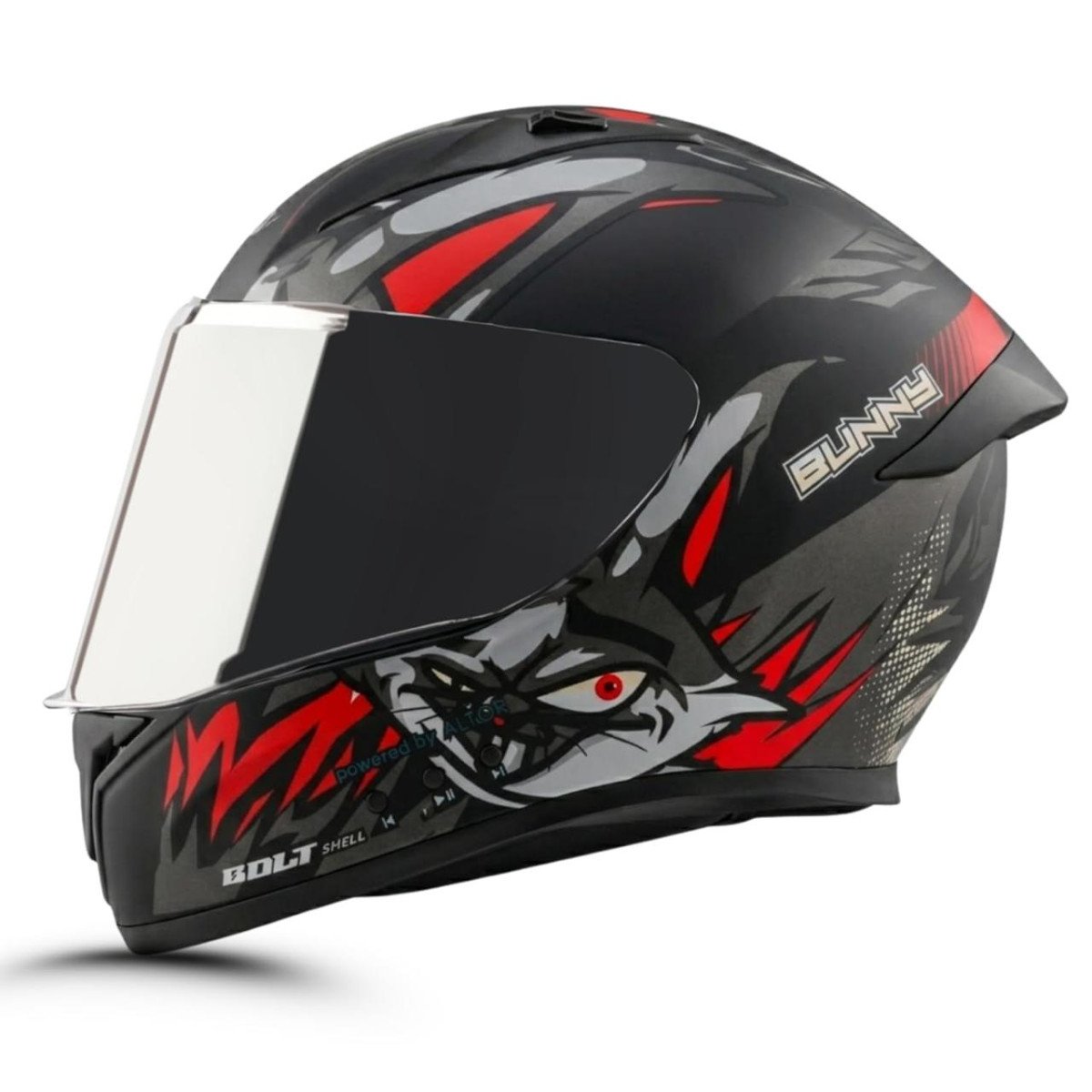 Vega Bolt Bunny Premium Smart Bluetooth Full-face Helmet 3 076