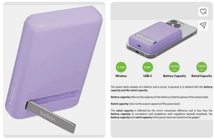 Flipkart 93 - Belkin Power Bank 5000mah At Rs 599regular Rs 4 622 One More