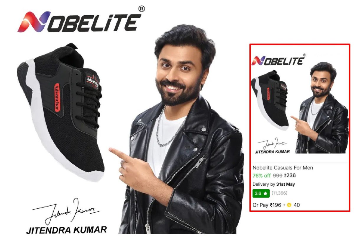 Nobelite Casuals For Men (black) 236