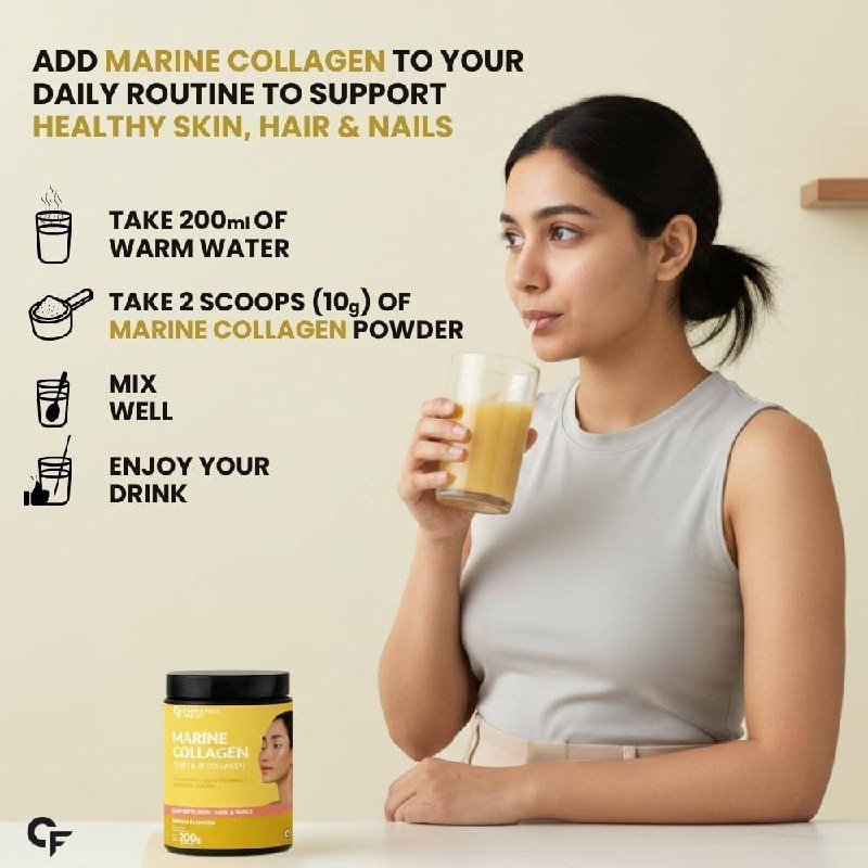 Cf Marine Collagen Powder Supplement 200gm 801apply 11 Coupon